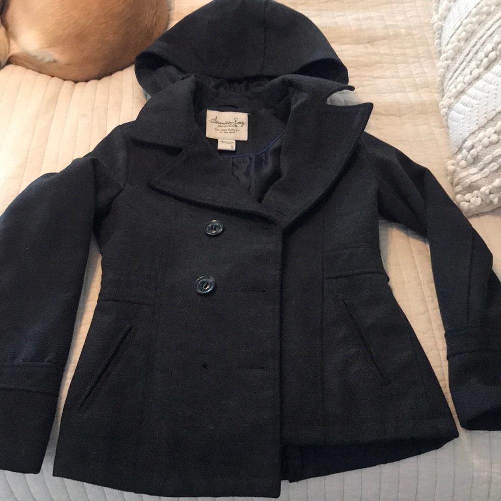 American Rag gray pea coat